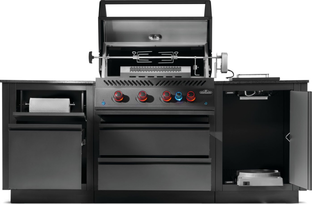 Napoleon OASIS™ 300 Modular Outdoor Kitchen Island Kit with 700 Series 32" Gas Grill