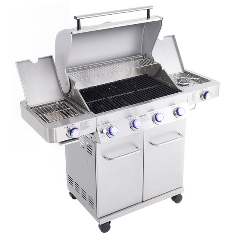 Monument Grills "24367" 4-Burner Stainless Steel Gas Grill - Classic Series