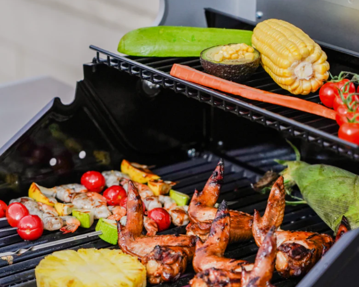 Monument Grills "M200S" Red Gas Grill - Mesa Series