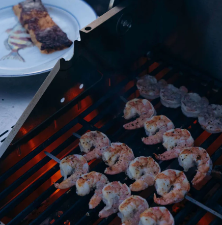 Monument Grills "M200S" Red Gas Grill - Mesa Series