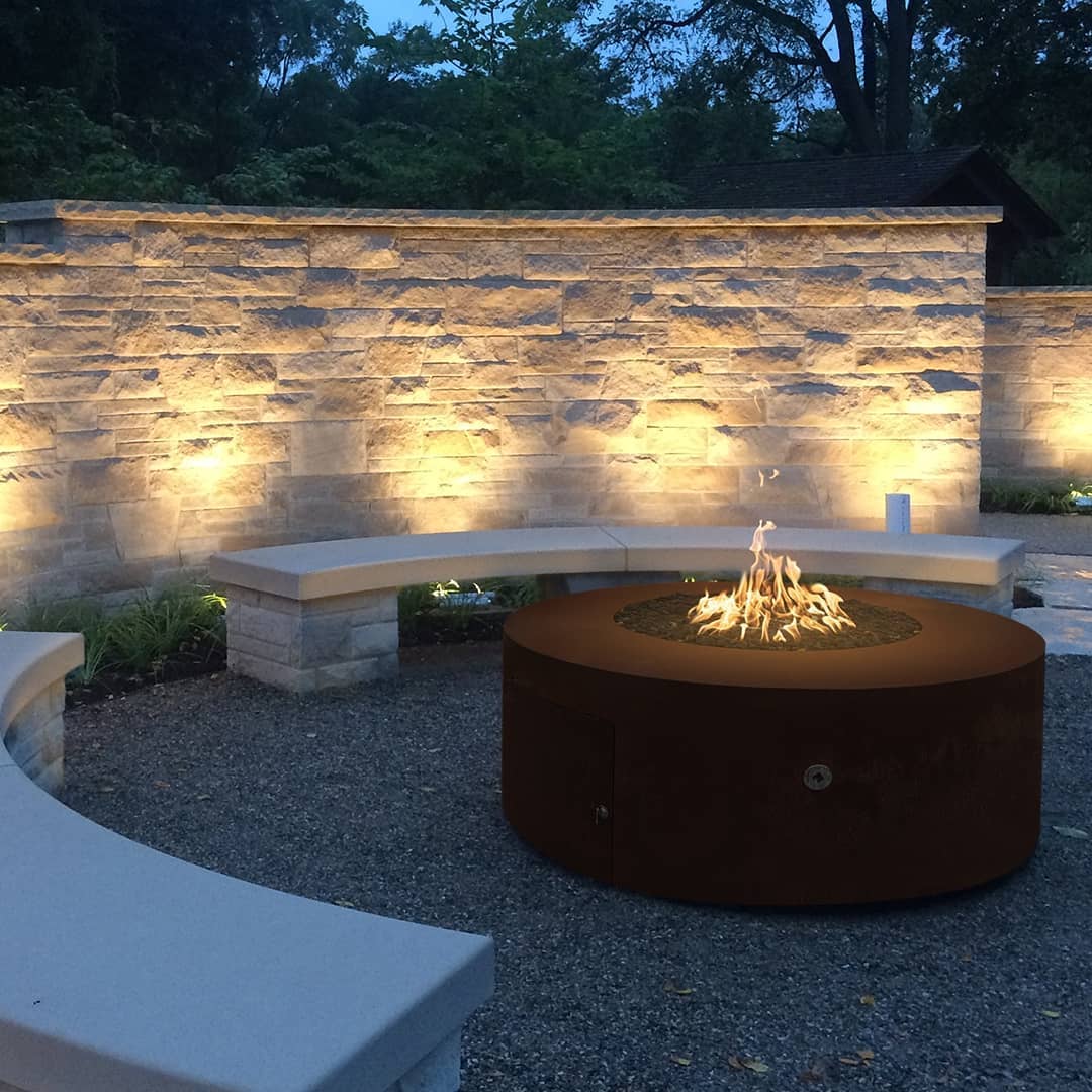 The Outdoor Plus | Unity Fire Pit in Powder Coat Steel