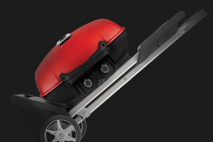 Napoleon TravelQ™ 285X Portable Propane Gas Grill - Blue/Red