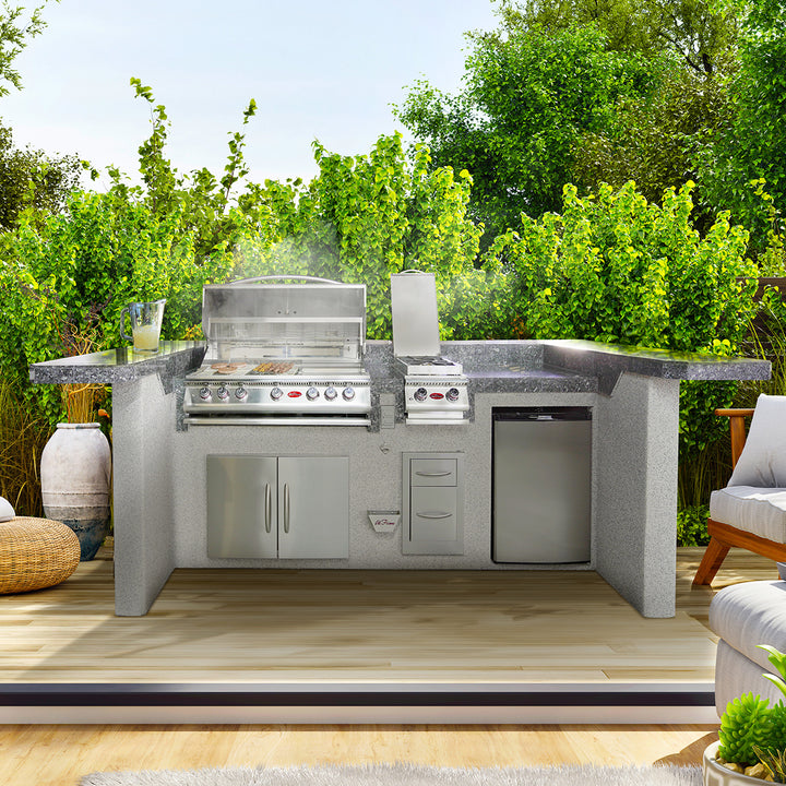 Cal Flame Platinum Series "La Jolla" BBQ Island