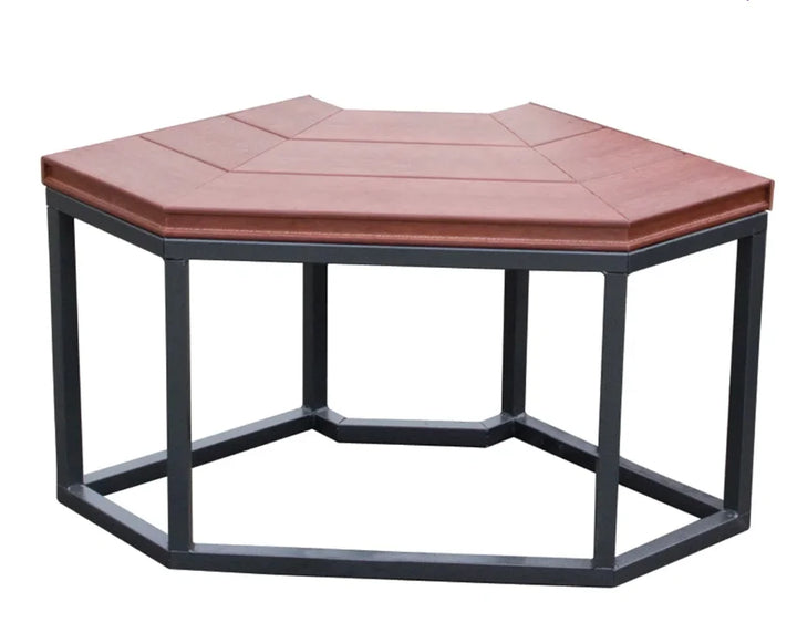 Cal Metro Corner Bench - Spa Surround, features movable components for customizable hot tub décor options, includes bar and barstools for ultimate entertainment destination.