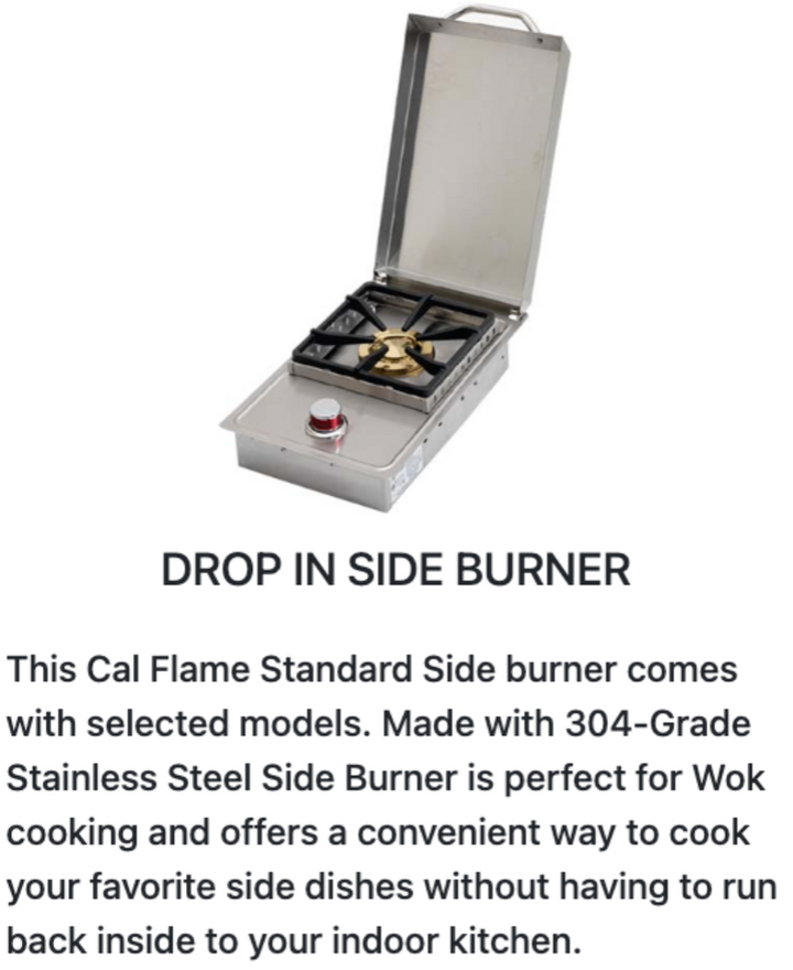 Cal Flame Platinum Series "Carmel" BBQ Island (Right/Left)