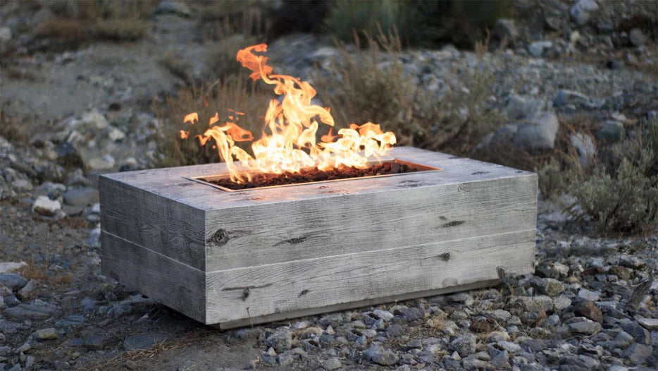 The Outdoor Plus | Coronado Fire Pit in Wood Grain