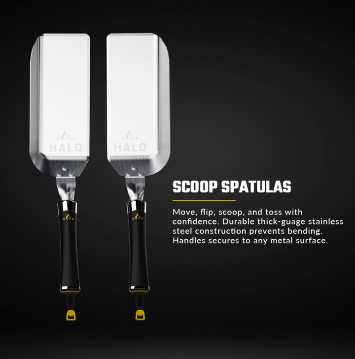 HALO 8-Piece Elite Essentials Griddle Tool Kit