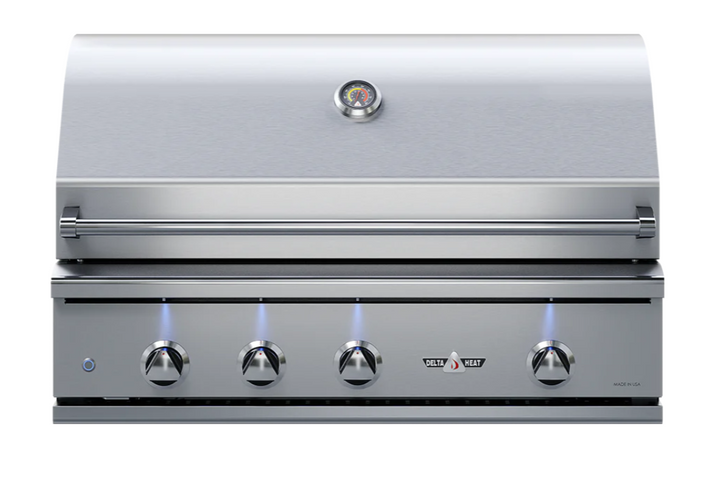 Delta Heat 38" Stainless Steel Outdoor Gas Grill - Built-In