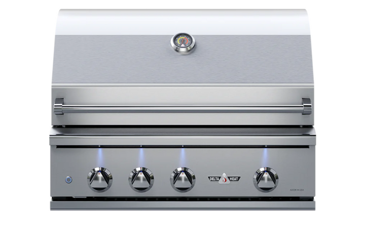 Delta Heat 32" Stainless Steel Outdoor Gas Grill - Built-In