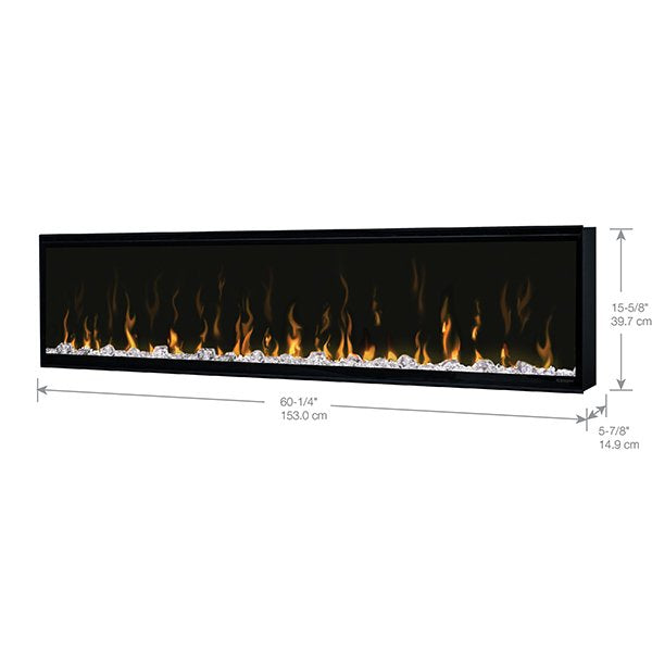 Dimplex IgniteXL Linear Recessed | Built-in Electric Fireplace 50-100"