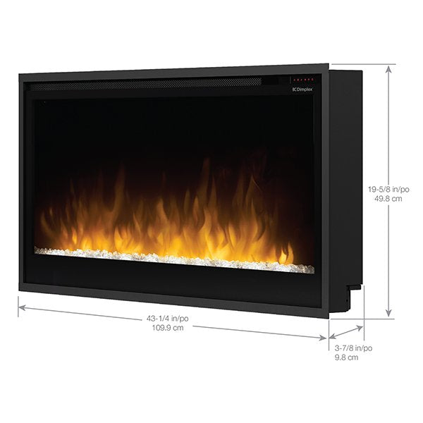 Dimplex Mutli-Fire Slim 42" Smart Recessed / Wall Mount Linear Electric Fireplace