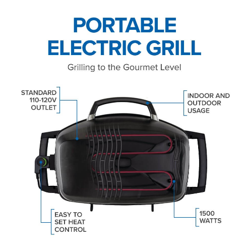 Napoleon TravelQ Pro285E - Portable Electric Grill