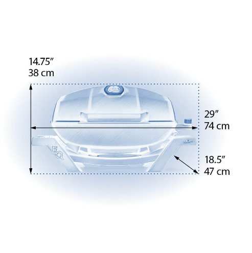 Napoleon TravelQ Pro285E - Portable Electric Grill