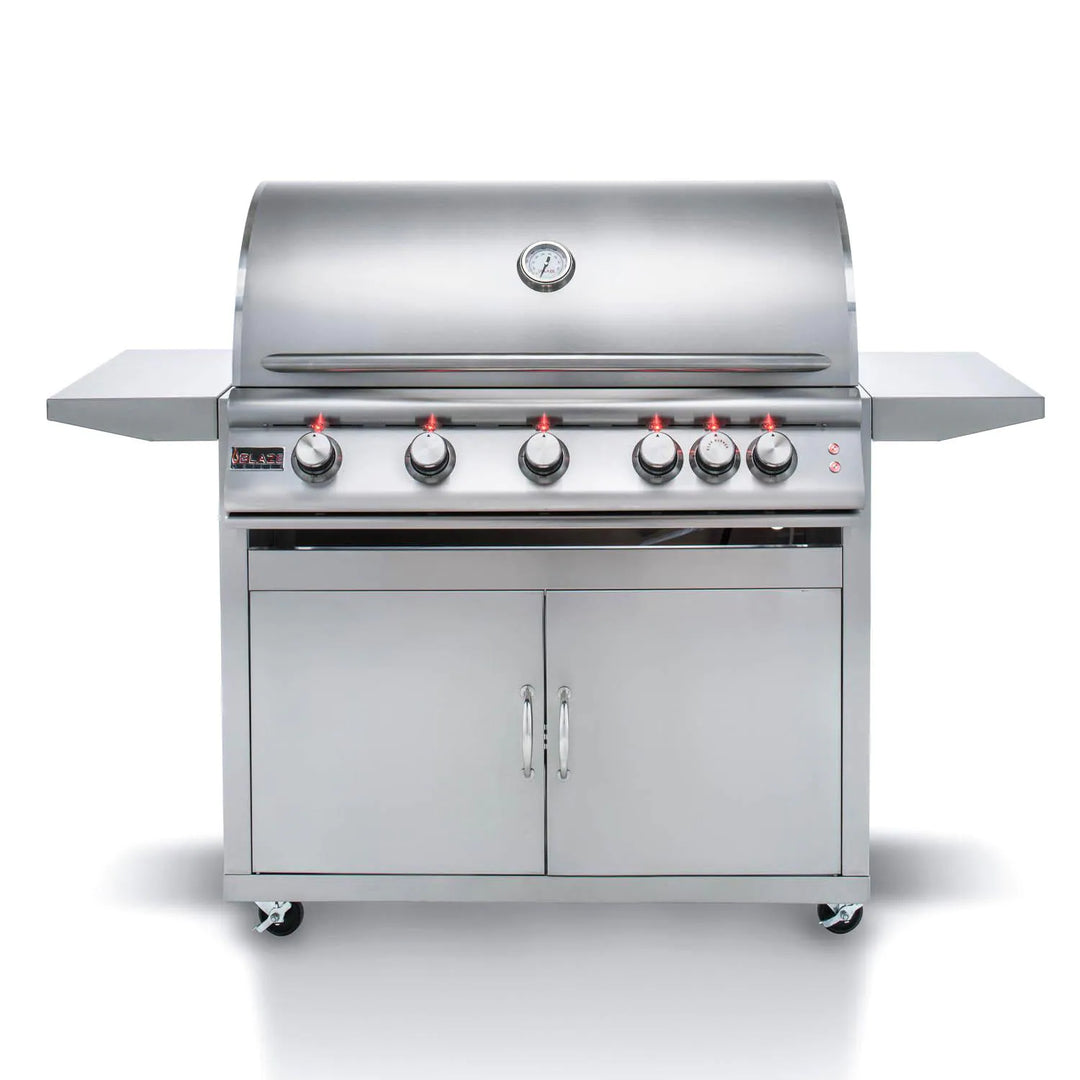 Blaze Premium LTE 40-Inch 5-Burner Built-In Grill With Rear Infrared Burner & Grill Lights - BLZ-5LTE2-NG/LP