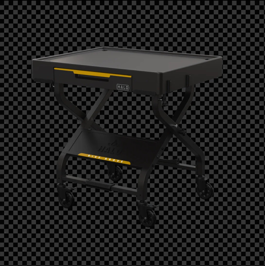 Halo Elite1B Countertop Griddle (2 Zones) - Compact, portable griddle with dual-zone burner system for precise temperature control across 284 sq. in. cooking surface, reaching 300°F-600°F in about 10 minutes.