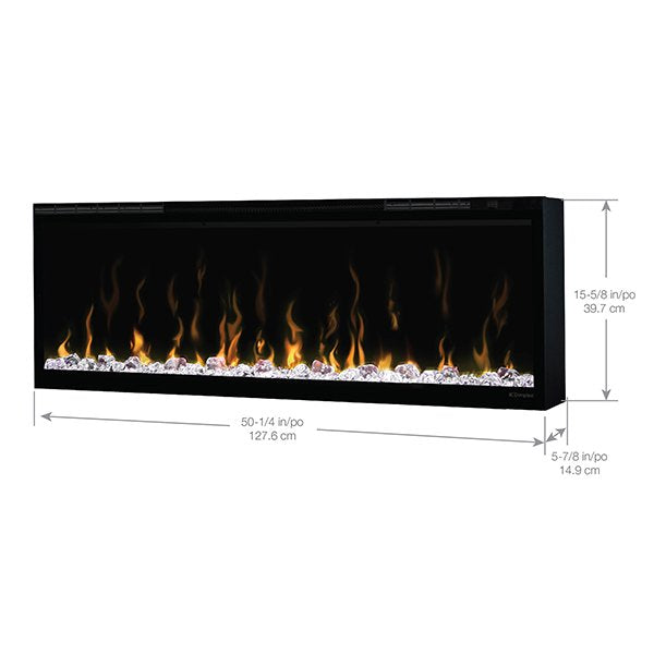 Dimplex IgniteXL Linear Recessed | Built-in Electric Fireplace 50-100"