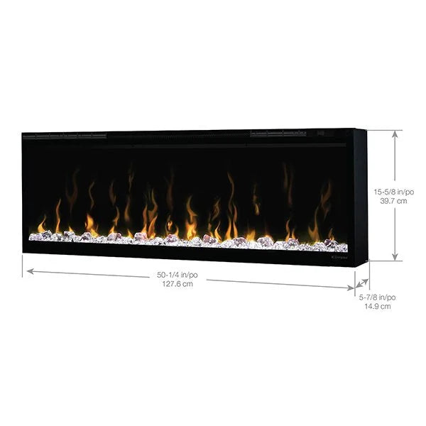 Chimenea eléctrica empotrada lineal Dimplex IgniteXL de 50 a 100 pulgadas 