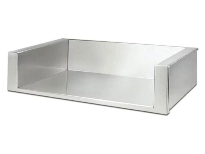 Vintage Grills 36-Inch Stainless Steel Insulated Jacket (VIJ36) provides crucial protection for safe built-in grill installation into combustible material islands, crafted from premium welded stainless steel.