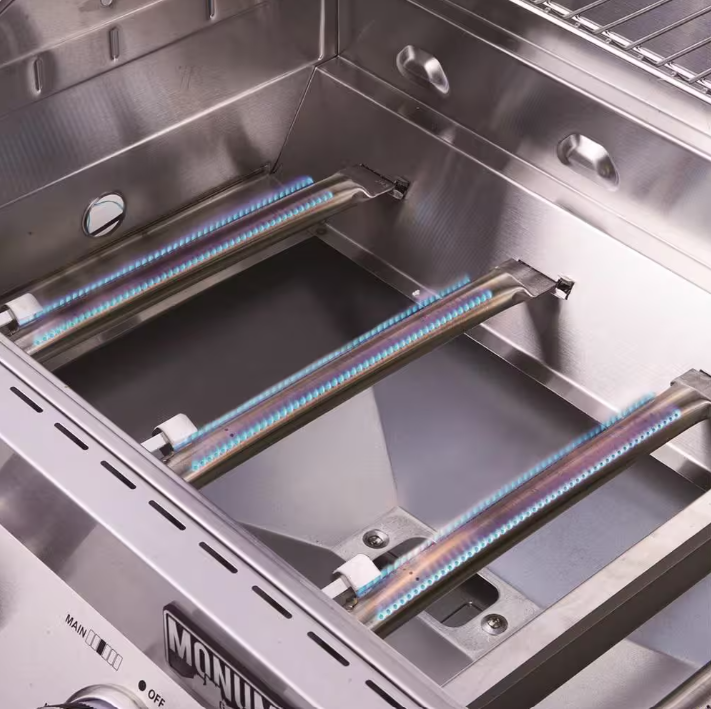 Monument Grills Green 4-Burner Gas Grill - Classic Series