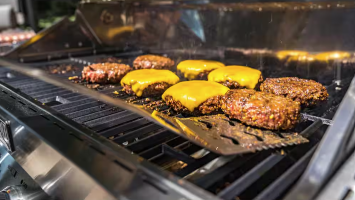 Monument Grills Blue 4-Burner Gas Grill - Classic Series