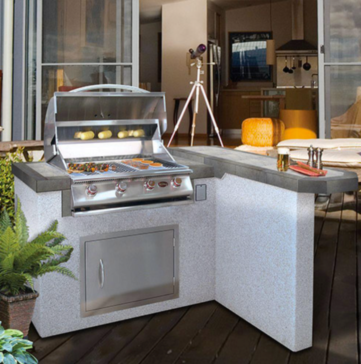 Cal Flame "Maui" BBQ Island (Right/Left)