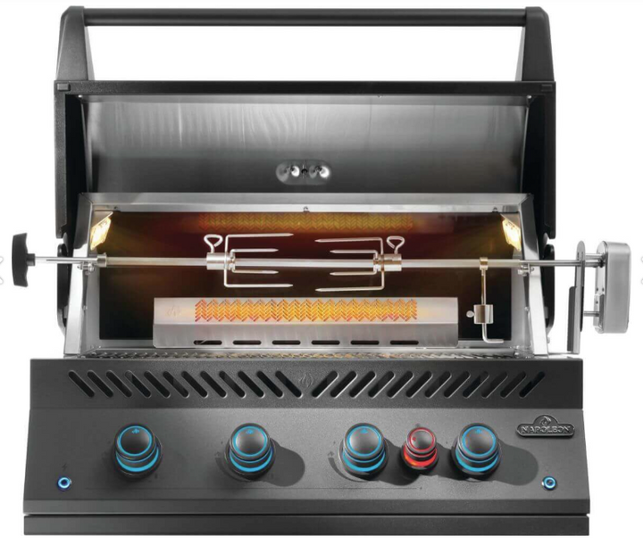 Napoleon Built-In 700 Series 32" Grill with Rear Infrared Burner - Matte/Matt Black