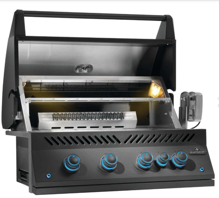 Napoleon Built-In 700 Series 32" Grill with Rear Infrared Burner - Matte/Matt Black