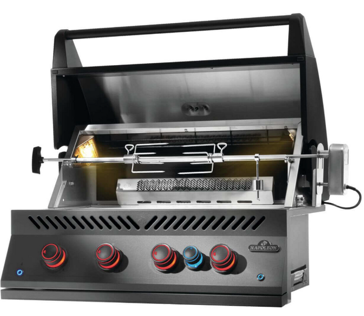 Napoleon Built-In 700 Series 32" Grill with Rear Infrared Burner - Matte/Matt Black