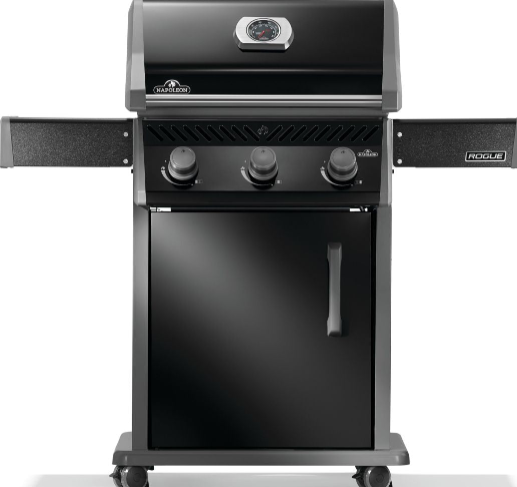 Napoleon Rogue® 425 – Premium 3-Burner Gas Grill in Sleek Black