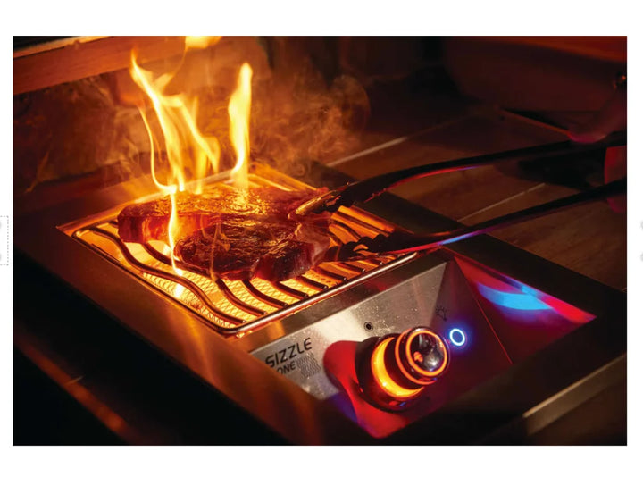 Napoleon Built-In 700 Series 32" Grill with Rear Infrared Burner - Stainless Steel: Premium gas grill with all-stainless steel construction, four main burners producing 66,000 BTUs, rear infrared rotisserie burner, and thick stainless steel wave cooking grids for even heat distribution and superior searing.