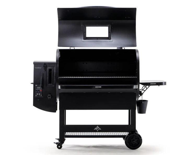 PEAK PRIME 2.0 WiFi Smart Pellet Grill by Green Mountain Grills - Featuring 12-volt Direct Power, hybrid rounded/peaked chamber, and precision temperature control for professional-grade backyard BBQ performance.