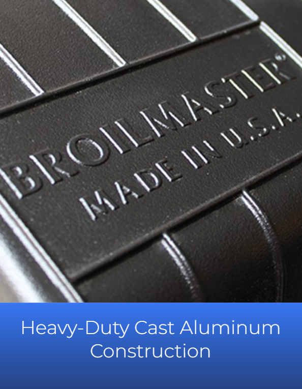 Broilmaster Premium Gas Grill with Charmaster Briquettes