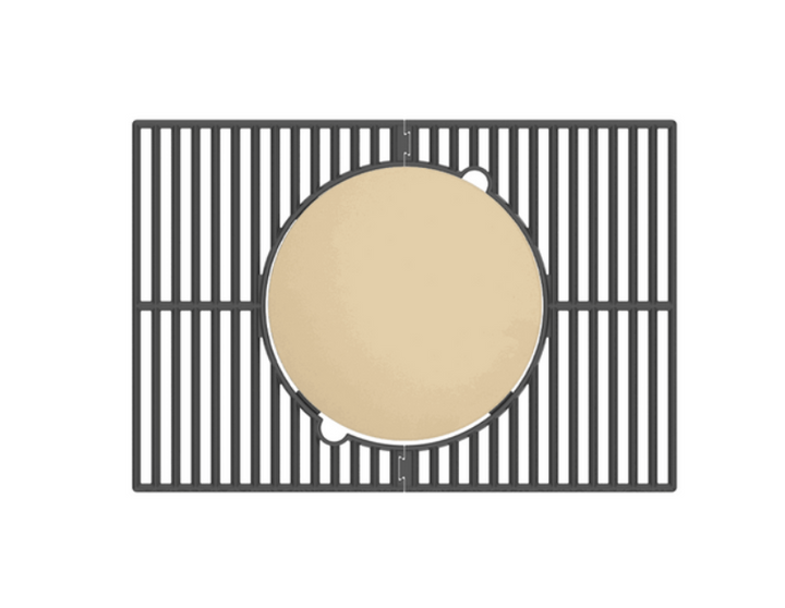 Momument Grills Cordierite Pizza Stone & Round Reversible Cooking Plate