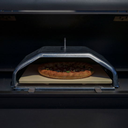 Wood-Fired Pizza Attachment for "PEAK/LEDGE" Pellet Grills