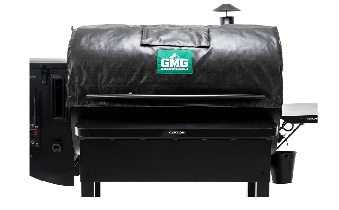Green Mountain Grills Thermal Blanket for Peak Prime 2.0 - Custom-fitted heavy-duty silica gel cloth and ceramic fiber insulation to maintain consistent cooking temperatures in cold weather.