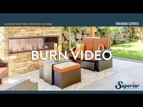 Superior Outdoor Vent-Free Gas Fireplace – VRE4600 Series 36-72"