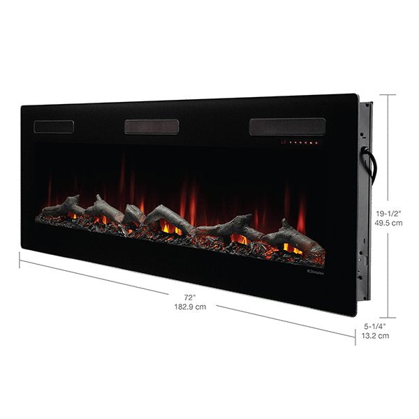 Dimplex Sierra Linear Built in Electric Fireplace - 72in