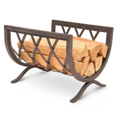 Pilgrim Iron Weave Log Holder