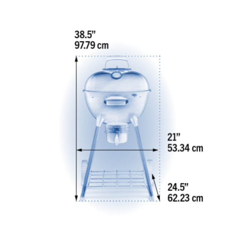 Napoleon Premium 18 Charcoal Kettle Grill