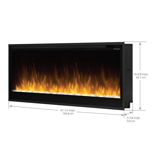 Dimplex Mutli-Fire Slim 60" Smart Recessed / Wall Mount Linear Electric Fireplace