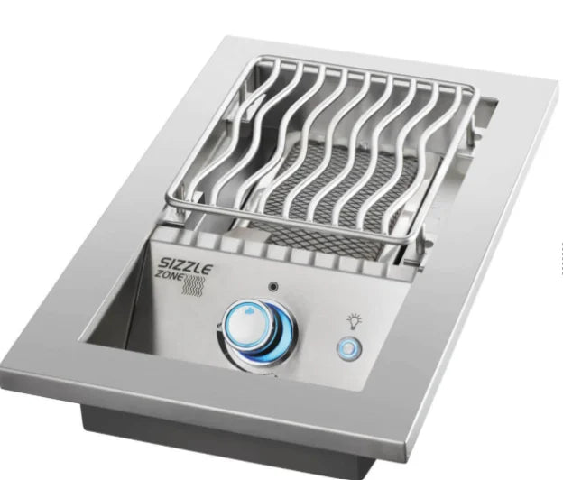 Napoleon Built-in 700 Series Single Infrared Burner, a high-heat infrared burner reaching up to 1,800°F for precise searing, featuring premium stainless steel construction and WAVE cooking grids.