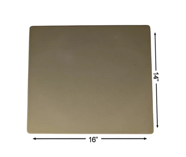 Green Mountain Grills Large Pizza Stone - Pack of 2, high-temperature stone for even heat distribution and crispy pizza crusts in your outdoor kitchen.
