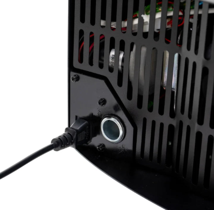 TREK PRIME 2.0 WiFi Smart Pellet Grill by Green Mountain Grills: Compact, portable pellet grill for wood-fired adventures, featuring WiFi control, hybrid chamber design, and 12-volt direct power system.
