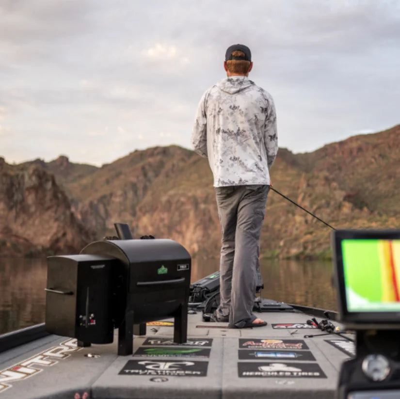 TREK PRIME 2.0 WiFi Smart Pellet Grill - A compact, portable grill delivering wood-fired flavor with precision temperature control via WiFi app.