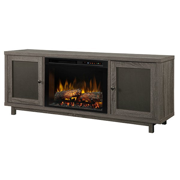 Dimplex Jesse 65" Media Console Mantel with 25/26" Electric Firebox/Fireplace