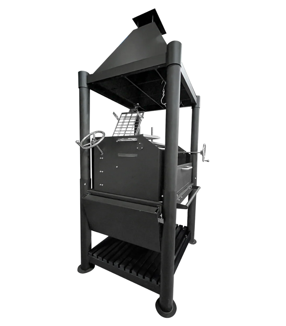 Tagwood "The Beast" Santa Maria Style Grill - Black