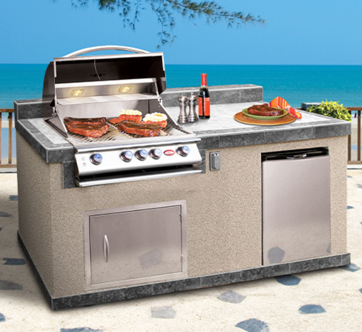 Cal Flame "Costa" BBQ Island