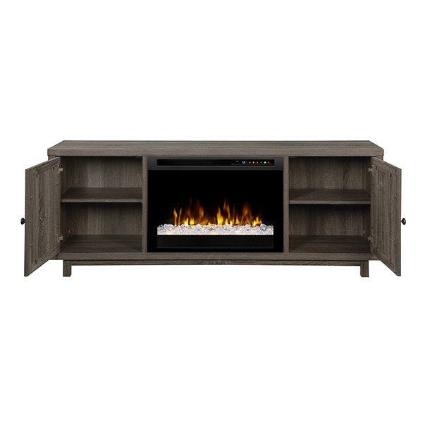 Dimplex Jesse 65" Media Console Mantel with 25/26" Electric Firebox/Fireplace