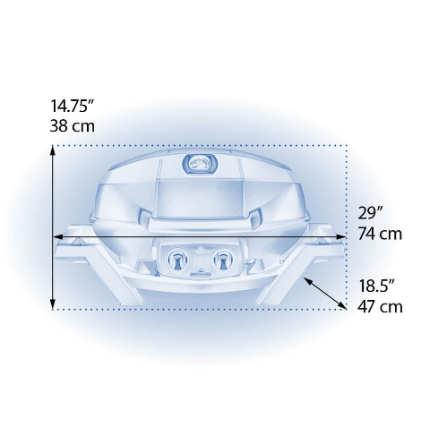Napoleon TravelQ Pro285 - Portable Gas Grill
