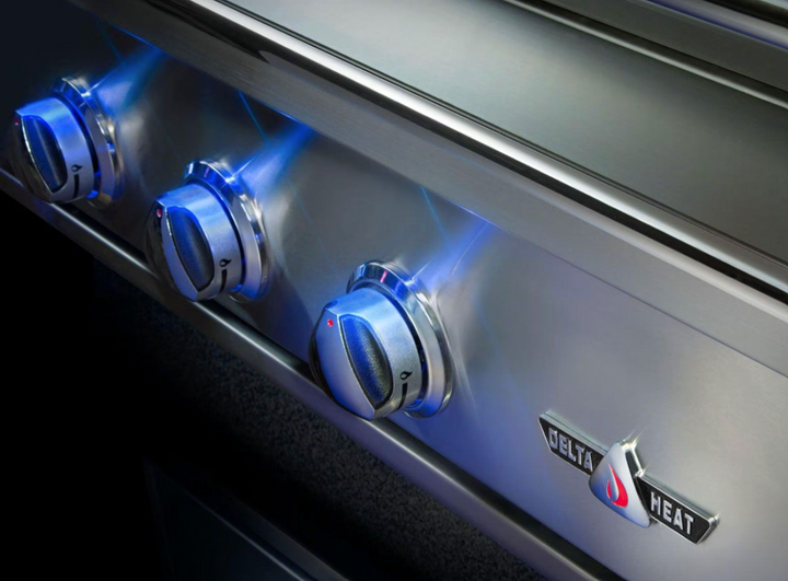 Delta Heat 32" Stainless Steel Outdoor Gas Grill - Built-In